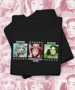 Powerpop Girls Tee, Charli xcx, Chappell Roan, Sabrina Carpenter, Unisex Tee, Rare Find, Music Festival Shirt, Music lover Tee, Pop lovers