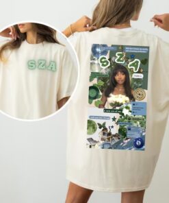 SZA Album Cover, SZA Merch, SZA Aesthetic Tee, Music Fans Shirt, Gift for Fans, Sza Sos Album Shirt, Sza Good Days Classic Retro Sweatshirt