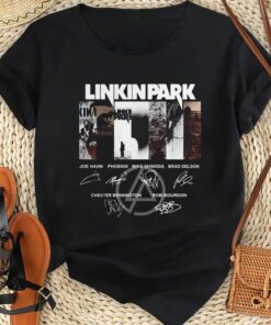 Linkin Park Rock Band Logo Shirt, Linkin Park World Tour 2025 Shirt, Linkin Park Signatures Shirt, Linkin Park Merch, Linkin Park Fan Gift