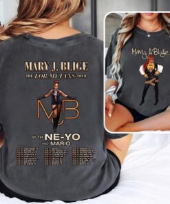Mary J Blige Graphic Shirt, Mary J Blige The For My Fans Tour 2025 Sweatshirt, Mary J Blige Fan Gift, Mary J Blige Gift For Fan