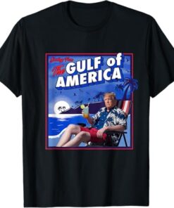 America's Gulf Mexico Presdent Trump Sombrero summer T-Shirt