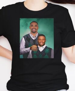 Philadelphia Football Jalen Hurts Shirts, Saquon Barkley Step Brothers Poster Funny T-Shirt