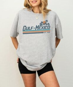 Gulf of Mexico Shirt Gulf Coast Crewneck Front Sided T-shirt, Unisex Shirt, Vintage Shirt, Hot Trend, Menswear, men gifts