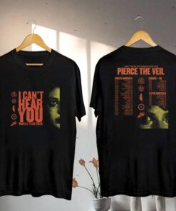 2025 Pierce The Veil I Can't Hear You Tour Shirt, Pierce The Veil Concert 2025, Pierce The Veil Fan Shirt, Pierce The Veil Merch, Rock Music