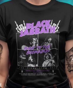 Black Sabbath Final Show 2025 Shirt
