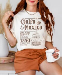 Vintage Golfo De Mexico Shirt, Gulf of Mexico Shirt, Patriotic Shirt, Mexico Map Shirt, Democrat Shirt, Anti Facist Shirt, Anti Trump Tee