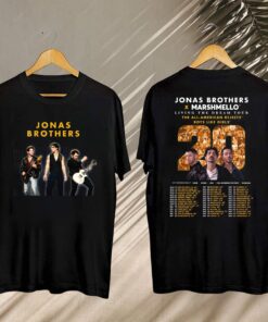 2025 Jonas Brothers Living The Dream Tour Shirt, Marshmello 2025 Tour, Jonas Brothers Fan Gift, Jonas Brothers Merch, Jonas Brothers Shirt