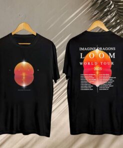 Graphic Imagine Dragons Loom Tour 2025 T-Shirt, Imagine Dragons Band Shirt, Imagine Dragons Band Fan Gift, Imagine Dragons Concert Merch