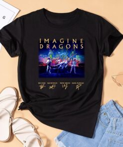 Imagine Dragons Signatures Shirt, Imagine Dragons Vintage Shirt, Imagine Dragons Fan Gift, Imagine Dragons Tour 2025, Imagine Dragons Merch