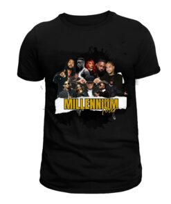 Millennium 2025 Tour Fan, Gift, Concert T-Shirt The Millennium Tour 2025 Unisex Tee Long Sleeve Hoodie Black (3)