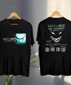 2025 Disturbed The Sickness 25th Anniversary Tour Shirt, The Sickness 2025 Concert, Disturbed Fan Gift, Disturbed Rock Band, Disturbed Merch