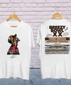 2025 Chris Brown Breezy Bowl XX Tour T-Shirt, Chris Brown Album Shirt, Chris Brown Fan Gift, Chris Brown Merch, Chris Brown Graphic Shirt