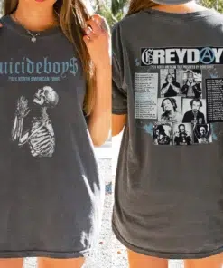 Suicideboys G59 Greyday Tour Shirt, 90s Vintage Style Concert Tee, Grey Day 2024 Music Fan Gift, Hip Hop Streetwear