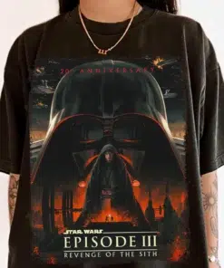 Star Wars Darth Vader Big Face Revenge Of The Sith Comfort T-Shirt / Trending Unisex Tee / Starwars Episode III Revenge of The Sith Tee