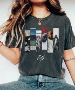 Kendrick Lamar Full Album T-shirt / Kendrick Lamar New Album Tee / Vintage Music Album Tshirt / Rap Shirt