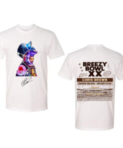 2025 Chris Brown Breezy Bowl XX Tour T-Shirt Sweatshirt Hoodie, Chris Brown Album Shirt, Chris Brown Fan Gift, Chris Brown Merch Shirt