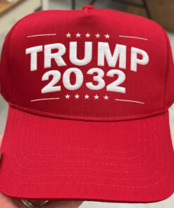 Trump 2032 Embroidered Hat, Trucker Hat, Trump 2032 Cap, Vintage MAGA Trucker Cap, Republican Gift, Political Support Hat