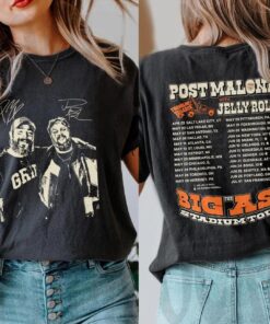 Vintage Post Malone Tour Shirt, Big Ass Stadium Tour, Comfort colors Posty 2025 Tour, Jelly Roll Shirt, Posty Tour Merch