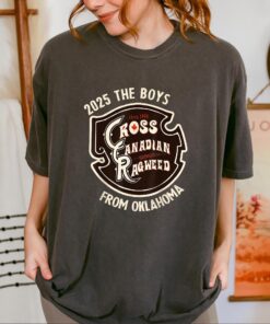 Cross Canadian Ragweed The Boys From Oklahoma Concert 2025 Comfort Colors Shirt , Ragweed Tour 2025