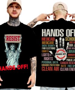 HandsOff Res1st Shirt, Trendy Handds0ff Prote4t Sweatshirt, Unisex 2025 Hoodie