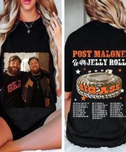 Post Malone Shirt, Post Malone Tour Shirt, Big Ass Stadium Tour, Posty 2025 Tour, Jelly Roll, Jelly Roll Tour, Posty Tour Shirt