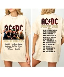 Acdc Power Up 2025 T-shirt Sweatshirt Hoodie, Acdc Band Unisex Shirt, Pwr Up Tour Gift For Fan, Music Lover Shirt For Men, Rock Music Tee