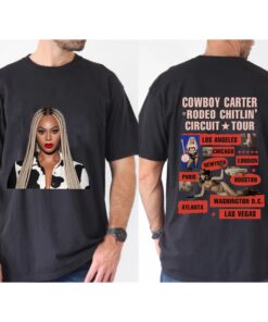 Beyoncé Cowboy Carter Tour T-Shirt, Beyhive Music Tee, Retro Graphic Unisex Shirt, Gifts for Her