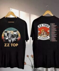 Zz Top Vintage 2025 Shirt, The Elevation Tour 2025 T-Shirt