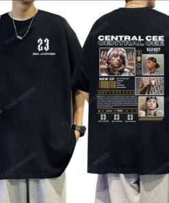 Central Cee Wild West Tour 2025 Rapper Graphic T-Shirt