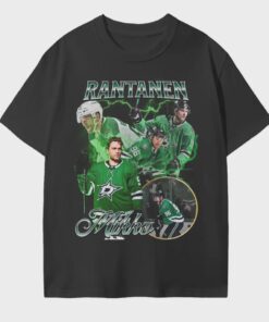 Mikko Rantanen Stars Shirt Vintage 90s Dallas Stars NHL Hockey Design Retro Bootleg Gift Classic Graphic Tee Unisex T-Shirt Limited Edition