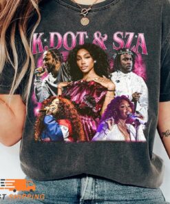 SZA & Kendrick Lamar 2025 Tour Shirt | Grand National Tour Merch | SZA and Kendrick Merch | SZA Lana Album Cover