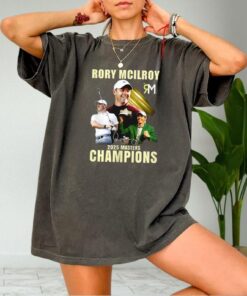 Rory Mcilroy 2025 Masters Champions shirt, Masters Tour 2025 Shirt Golf Tee