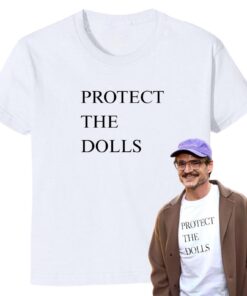 Protect The Dolls T-Shirt - Cropped Fit Baby Tee - Trans Rights Are Human Rights Tee - Screen Printed - LGBTQ+ Pride Shirt - Empowerment