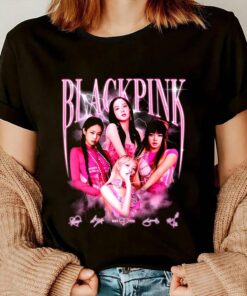 Black Pink Bootleg Shirt, Black Pink Blink Gift Shirt, Black Pink World Tour 2025 Shirt, Black Pink Signatures Shirt, Kpop Black Pink Merch
