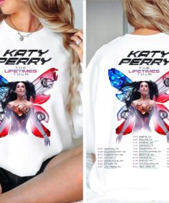 Katy Perry Tour 2025 T-Shirt – The Lifetime Tour Graphic Tee, Fan Concert Apparel