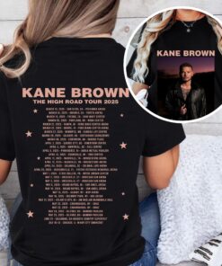 Kane Brown T-Shirt, Country Music Bleached Concert Tee, The High Road Tour, Western Shirts, Nashville Tee, Kane Brown Shirt