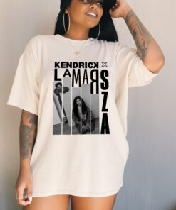 Kendrick Lamar & SZA Tour Shirt, SZA Album Cover Shirt, Hip Hop Music Merch, Streetwear Tee, Concert Tour T-Shirt, SZA Album Cover Tee