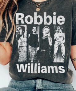 Robbie Williams Tour 2025 Vintage Shirt