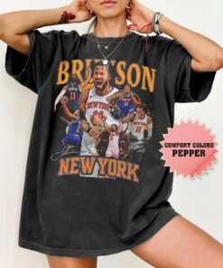 Jalen Brunson Vintage Bootleg Unisex Shirt, New York Basketball Retro 90s T-Shirt, Game Day Shirt, Gift For Fan