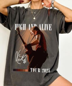 Comfort Colors® Keith Urban High And Alive Tour 2025 Shirt, Keith Urban 2025 Concert, Keith Urban Fan Shirt, Keith Urban Merch
