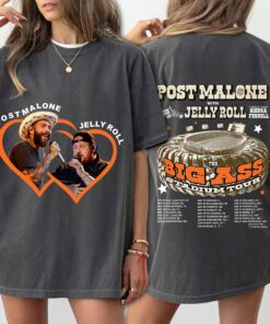 Comfort Colors® Post Malone Jelly Roll Shirt, Jelly Roll Concert Tshirt, Post Merch, Posty Shirt, Western Graphic Tee, Country Music Tour