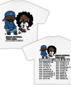 Grand National Tour Heavyweight T Shirt - GNX - Kendrick Lamar - Sza - Concert Merch, SZA Album Cover, SZA Merch