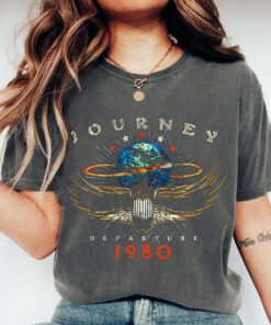 Journey Band Comfort Colors T-Shirt, Journey Rock Band Tee, Journey Concert Shirt, Deen Castronovo Shirt, Journey Fans Gift For Her Him