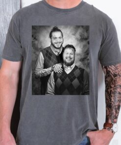 Post Malone Jelly Roll Shirt, Concert Tour Music Western 2025 Shirt, Post Malone Tour, Big Ass Stadium Tour, Posty 2025 Tour,Jelly Roll Tour