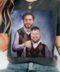 Post Malone Jelly Music Shirt, Posty Step Bros Funny Tour 2025, Concert Tour Gift For Fan TP0304