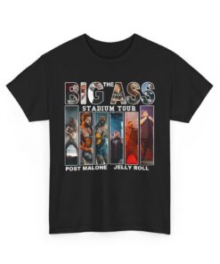 Post Malone Tour Shirt, Big Ass Stadium Tour, Jelly Roll PNG Digital Football, Retro, 90s Vintage, Instant Download And Ready To Print
