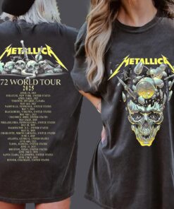 M72 Shirt, Vintage Metallica Shirt, World tour tee, Metal Band Shirt, World tour shirt, M72 Shirt, Metallica T-shirt