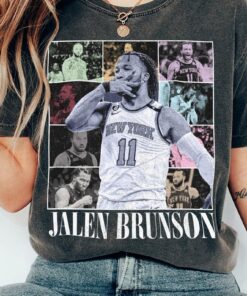 Vintage Jalen Brunson Shirt, New York Basketball Bootleg 90s Shirt