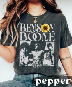 Vintage Benson Boone Shirt, Benson Boone Merch, Benson Boone Concert Shirt, America Heart Tour Shirt, Benson Boone Tour Shirt