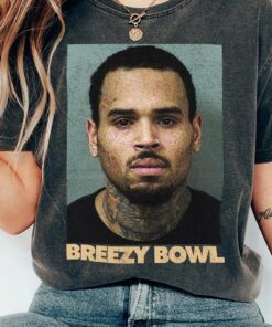 Chris Breezy Mugshot Tour 2025 Shirt